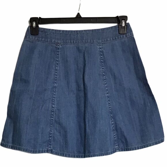 Wildfox Couture Frankie Denim Mini Skirt Sz S - Picture 3 of 9